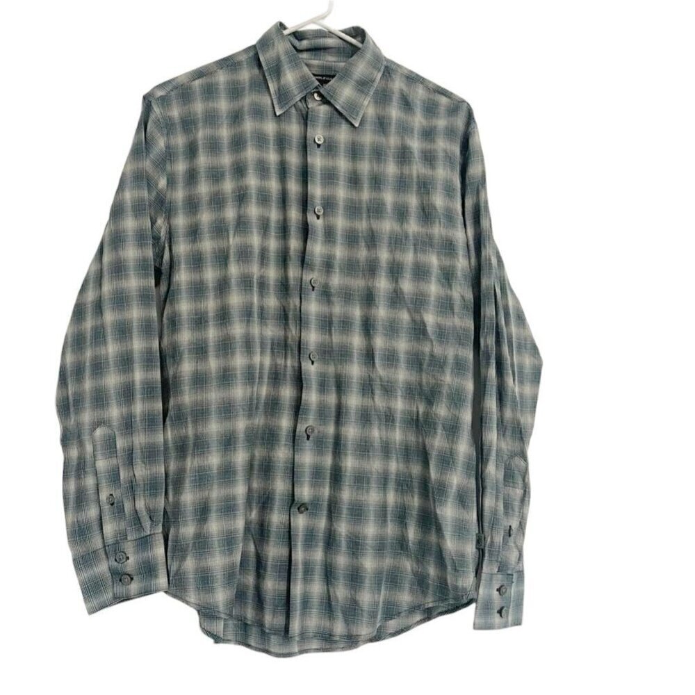 John Varvatos Size Small Long Sleeve Shirt Button Down Collared